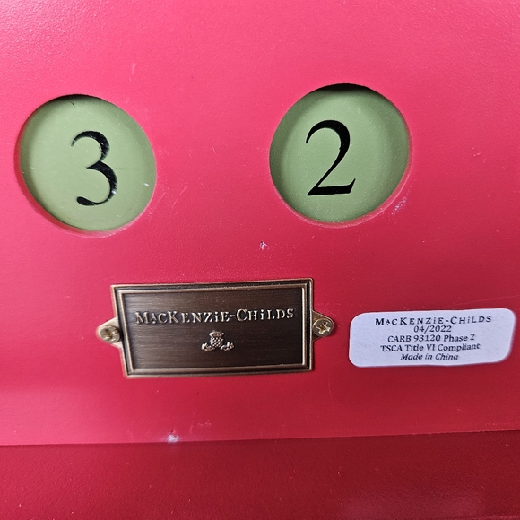 Mackenzie Childs Tannenbaum Advent Calendar - Picture 8 of 12